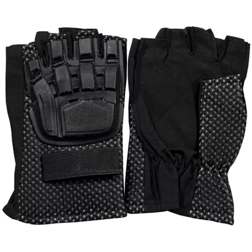 Half Finger Tactical Engagement Glove - Black