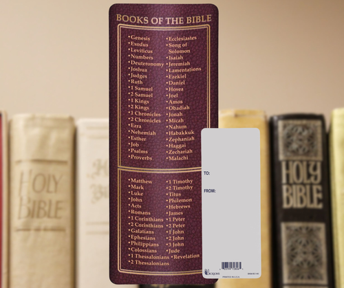 Bookcard Books Of The Bible
