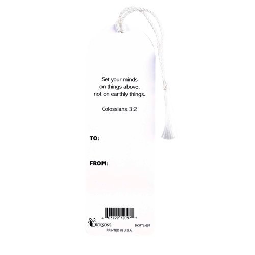 Tassel Bookmark Set Your Minds On Things