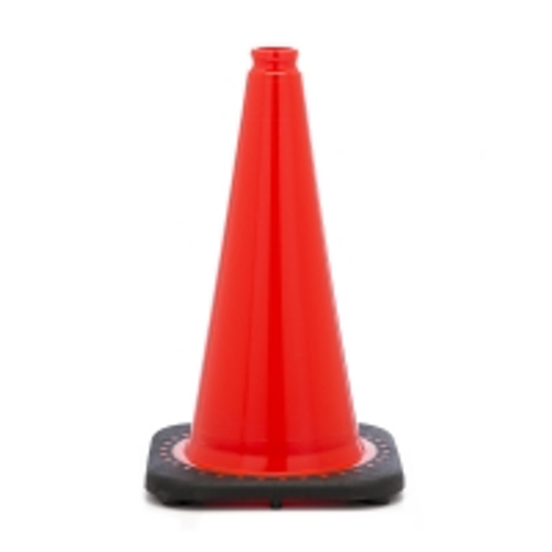 Traffic Cone with 3 lbs Plain Finish, 18