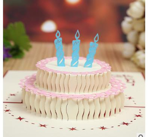 Birthday Cake greeting card