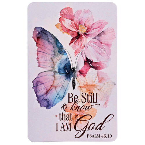 Pocketcard Be Still & Know Psalm 46:10