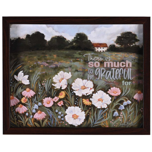Framed Wall Art Wildflower Meadow