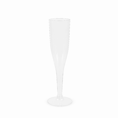 True Party 5.5 Oz Plastic Champagne Flute, Set Of 12