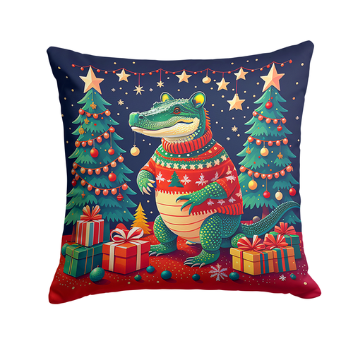 Animal Christmas Throw Pillow