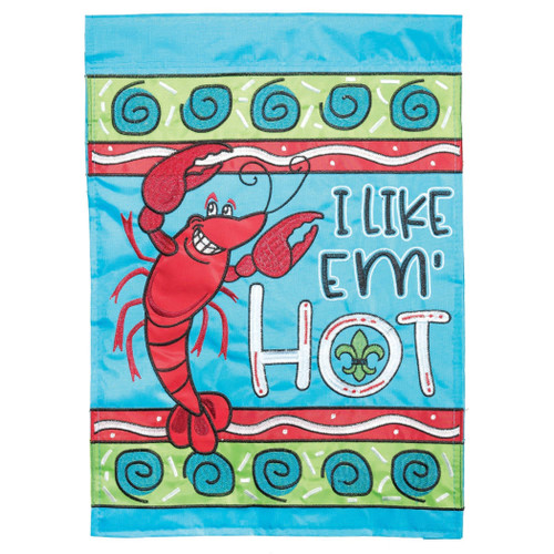 Flg Dapp I Like Em' Crawfish Poly Garden