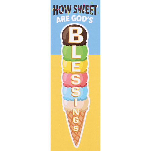 Packaged Bookmarks How Sweet 2X6 12-Pk