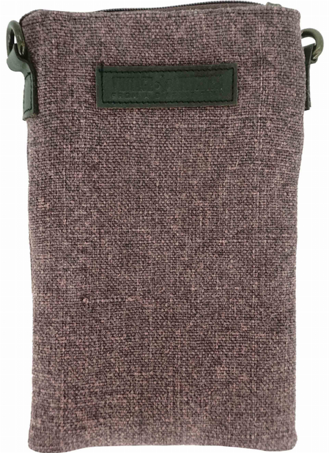 Two Tone Jute Crossbody