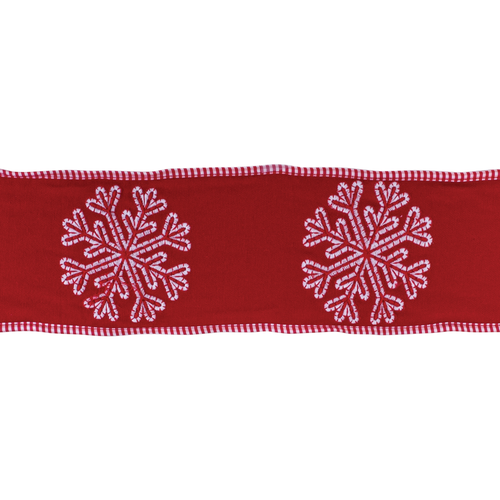 Wired Cotton Ribbon 4" x 5