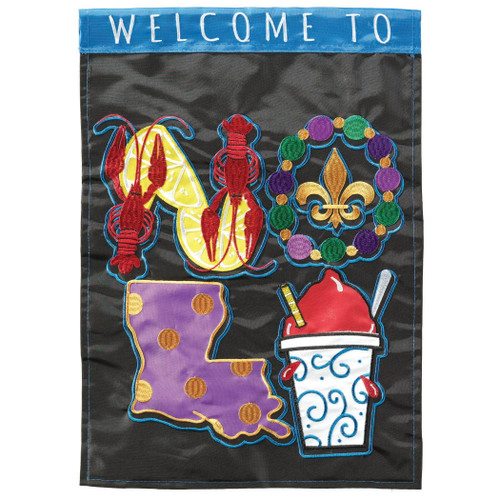 Welcome To Nola Flag 