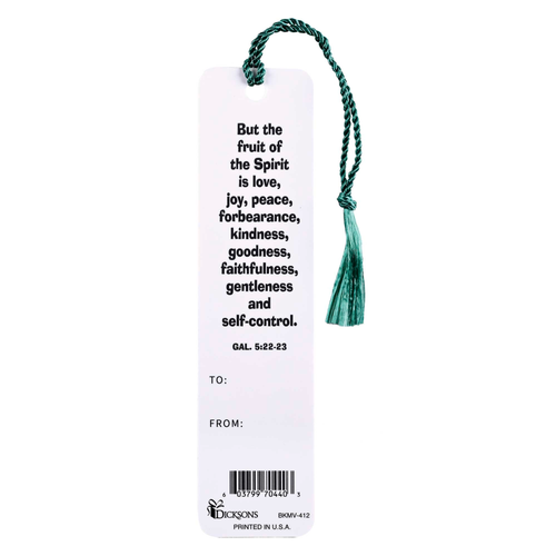 Bookmark Value Fruit Of The Spirit