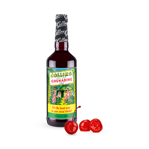 32 oz. Grenadine Cocktail Syrup by Collins