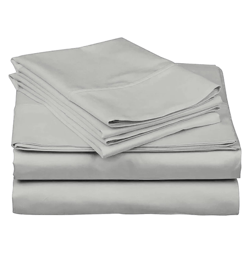 Black 200 Embroidery Soft Cozy Sheet Set Wrinkle Resistant