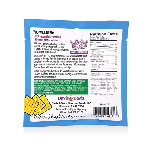 Sour Cream & Onion Wacky Cracker