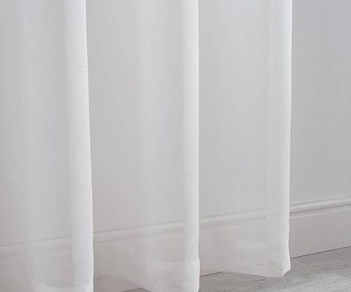 Navy Fabric Textured Shower Curtains With Metal Hooks