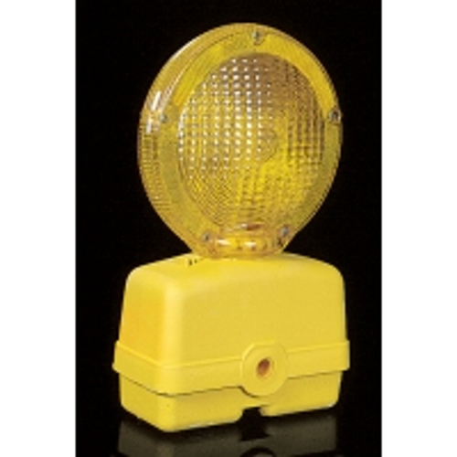 Traffic Barricade Flasher with 7 in. Pol
