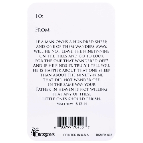 Pocketcard He Ran Matthew 18:12-14