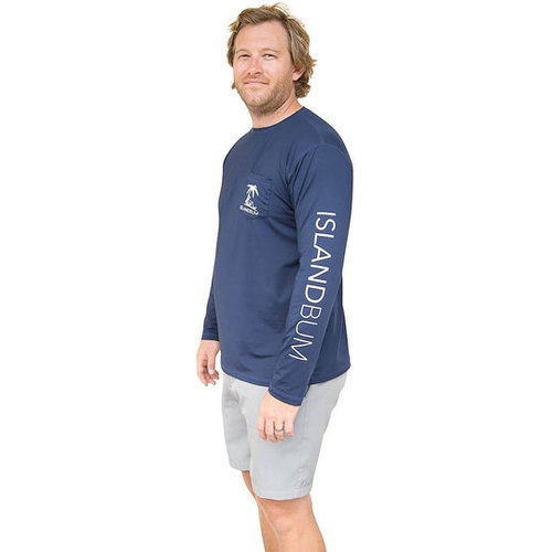 UPF 50 Men's Performance Pocket L/S Shirt