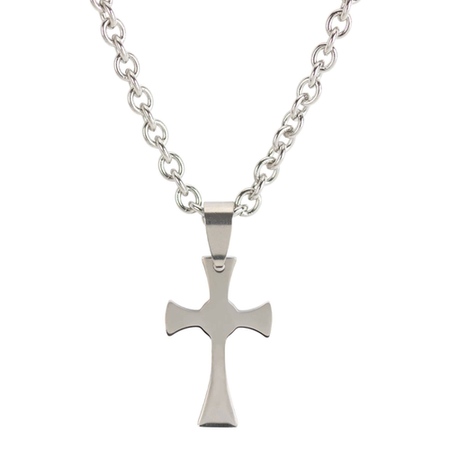 Nk-Flarecross Silver Plate Stainless Steel