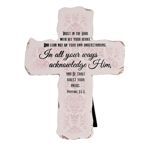 Tabletop Cross Trust In The Lord 7H