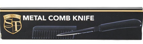 Black Color Comb Knife