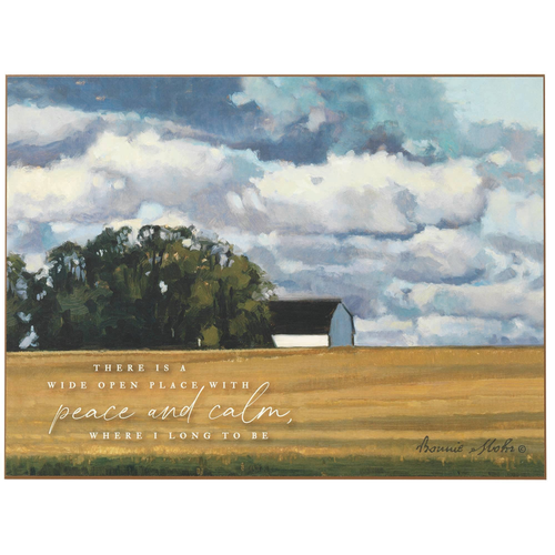 Wall Plaque Peace And Calm