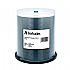 Verbatim CD-R, 95253, 700MB, 52X, White Thermal Printable, 100PK Spindle