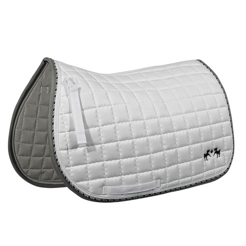 Equine Couture Coolmax Plush Black Saddle Pad
