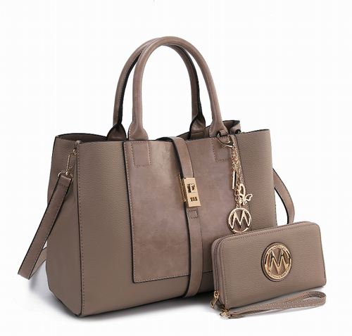 Yola Satchel Bag with Wallet
