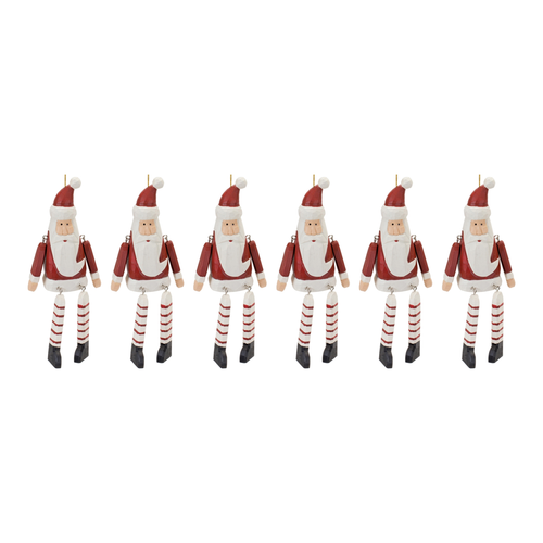 Dangle Santa Ornament 