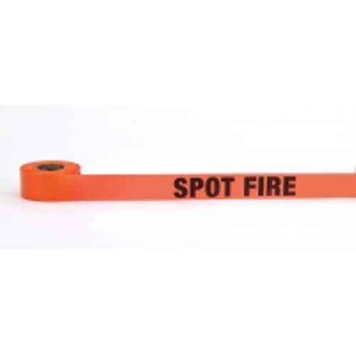 Flagging Tape Printed "Spot Fire", 1-1/2