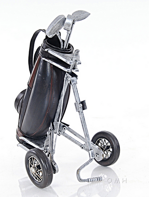 Black Golf Bag Pen Holder Home Decor