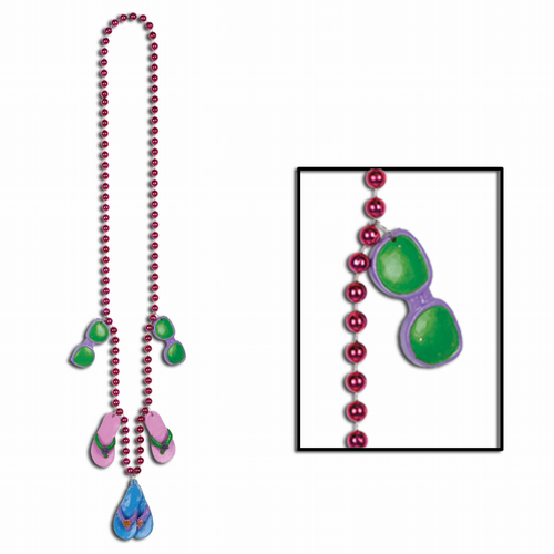 Beads with Medallion