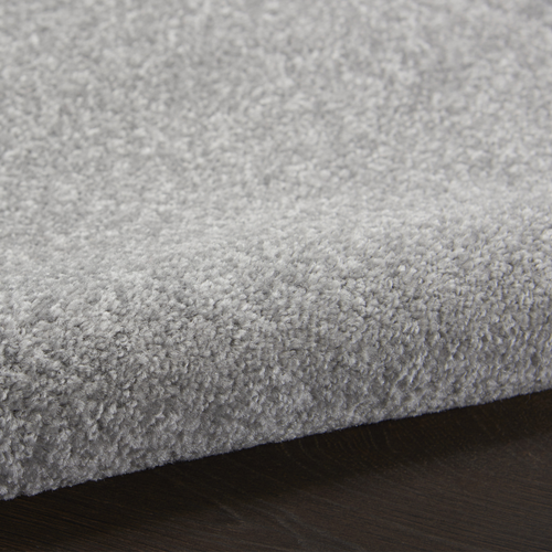 5' X 8' Gray Power Loom Area Rug