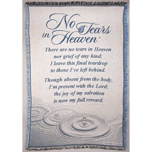 Throw No Tears In Heaven Cotton 