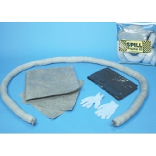 Universal Spill Kit, 8 Gallon, 25 Piece