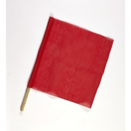 Cloth Signal Traffic Warning Flag, Red,