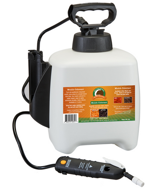 Just Scentsational Brown Bark Mulch Colorant Preloaded in Gallon Pump Sprayer
