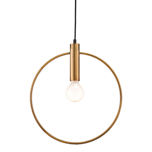 Gold Ring Metal Dimmable Chandelier
