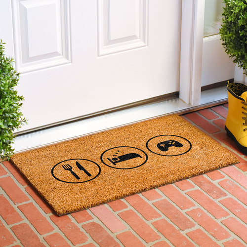 Calloway Mills Eat Sleep Games Doormat