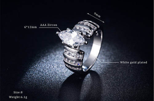 Marvelous Marquis Cut Statement Ring