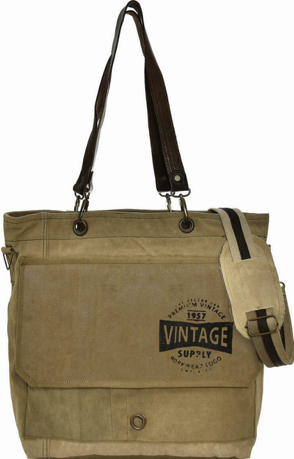 Vintage Supply Crossbody/Messenger Bag