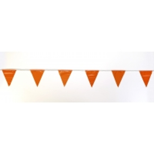 Pennant Banner Flags, 60 ft., Orange (Pa