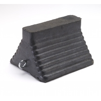 Fiber-Reinforced Rubber Wheel Chock, 8 i