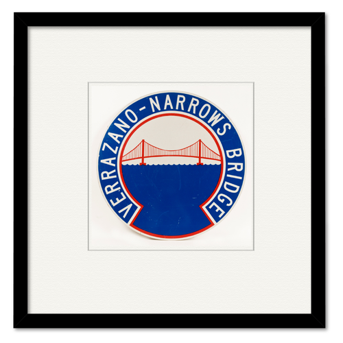 Courtside Market Verrazano-Narrows Bridge Icon Framed Art