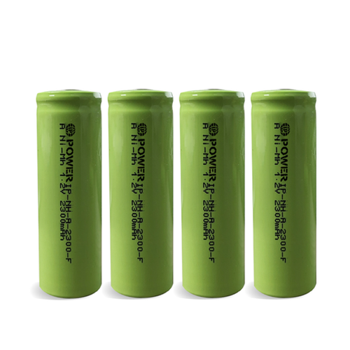 IP Power Ni-Mh A 2300mAh1.2V  Rechargeable Flat Top Battery