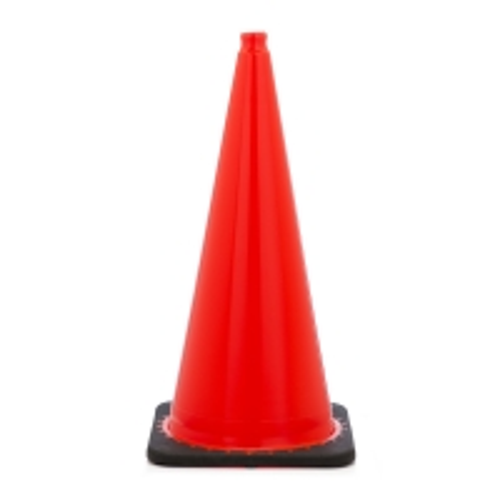 Traffic Cone with 10 lbs Plain Finish, 2