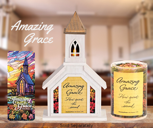 Church Figurine Amazing Grace 13H