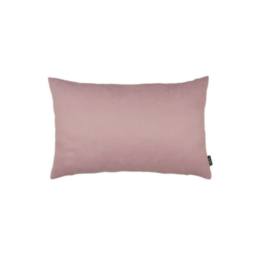 Homeroots Home Decor Set Of Two 12 x 20 Inches Light Pink Zippered Polyester Lumbar Pillow Cover