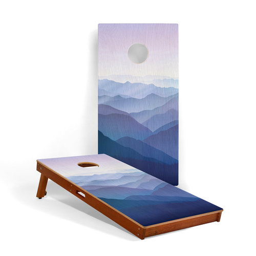 Great Smoky Mountains Compact Travel Cornhole Boards